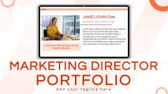 Marketing Director Portfolio - Slide 1