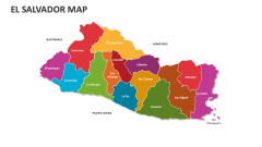 El Salvador Map - Slide 1