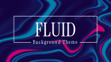 Fluid Background Theme - Slide 1