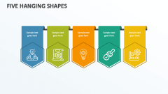Five Hanging Shapes - Slide 1