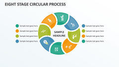 Eight Stage Circular Process - Slide 1