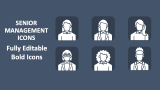 Senior Management Icons - Slide 1