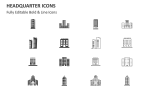 Headquarter Icons - Slide 2