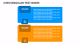 2 Rectangular Text Boxes - Slide 1