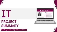 IT Project Summary - Slide 1