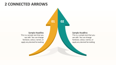 2 Connected Arrows - Slide 1