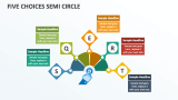 Five Choices Semi Circle - Slide 1