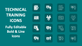 Technical Training Icons - Slide 1
