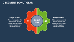 2 Segment Donut Gear - Slide
