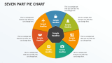 Seven Part Pie Chart - Slide 1