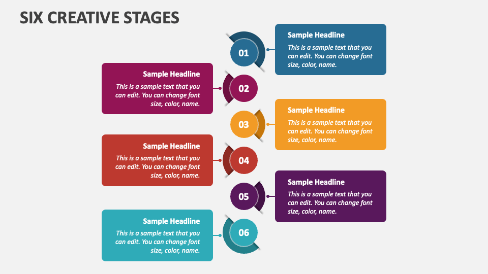 Six Creative Stages - Slide 1