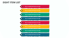 Eight Item List - Slide 1