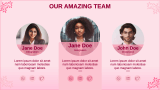 Pink Background Presentation Theme - Slide 4