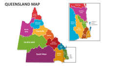 Queensland Map - Slide 1