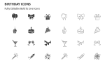 Birthday Icons - Slide 2