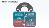 4 Part Lock Puzzle - Slide 1