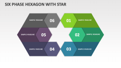 Six Phase Hexagon with Star - Slide 1