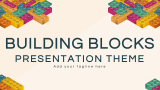 Building Blocks Presentation Theme - Slide 1