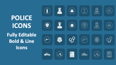 Police Icons - Slide 1