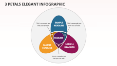 3 Petals Elegant Infographic - Slide 1