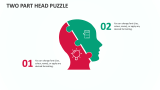 Two Part Head Puzzle - Slide 1
