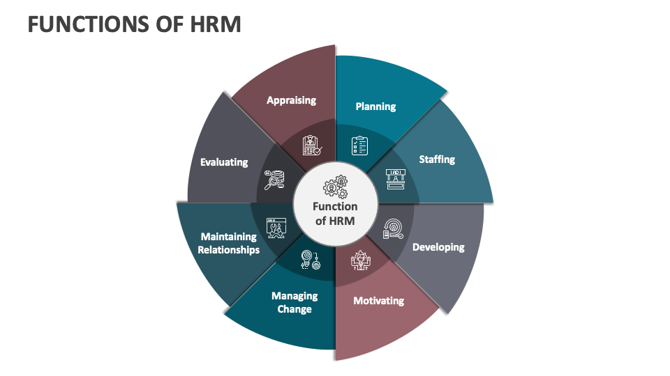 Functions of hrm powerpoint and google slides template ppt slides