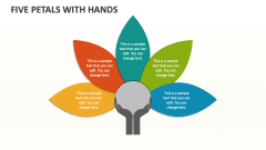 Five Petals with Hands - Slide 1