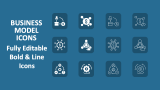 Business Model Icons - Slide 1