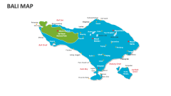 Bali Map - Slide 1