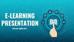 E-Learning Presentation - Slide 1