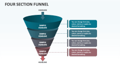 Four Section Funnel - Slide 1