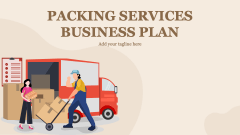 Packing Services Business Plan - Slide 1
