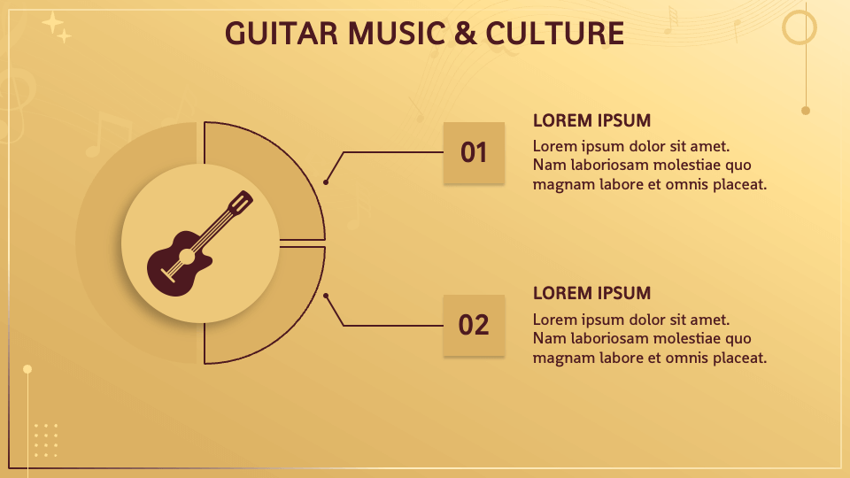 Free Guitar Presentation Theme for Google Slides and PowerPoint