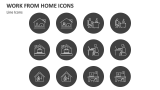 Work From Home Icons - Slide 2