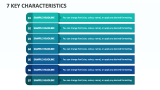 7 Key Characteristics - Slide 1