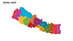 Nepal Map - Slide 1