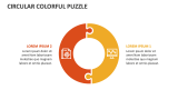 Circular Colorful Puzzle - Slide 2