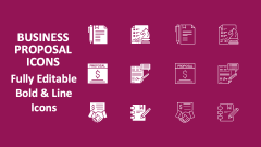 Business Proposal Icons - Slide 1