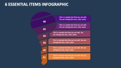 6 Essential Items Infographic - Slide 1