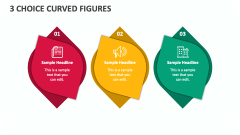 3 Choice Curved Figures - Slide 1