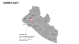 Liberia map - Slide 9