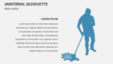 Janitorial Silhouette (Male Janitor) - Slide 2