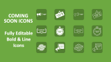 Coming Soon Icons - Slide 1