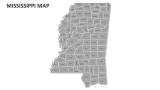 Mississippi Map - Slide 2