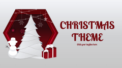 Christmas Theme - Slide 1