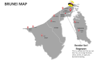 Brunei map - Slide 9
