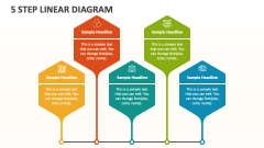 5 Step Linear Diagram - Slide 1