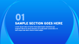 Blue Presentation Theme - Slide 3