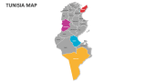 Tunisia Map - Slide 6