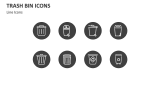 Trash Bin Icons - Slide 2